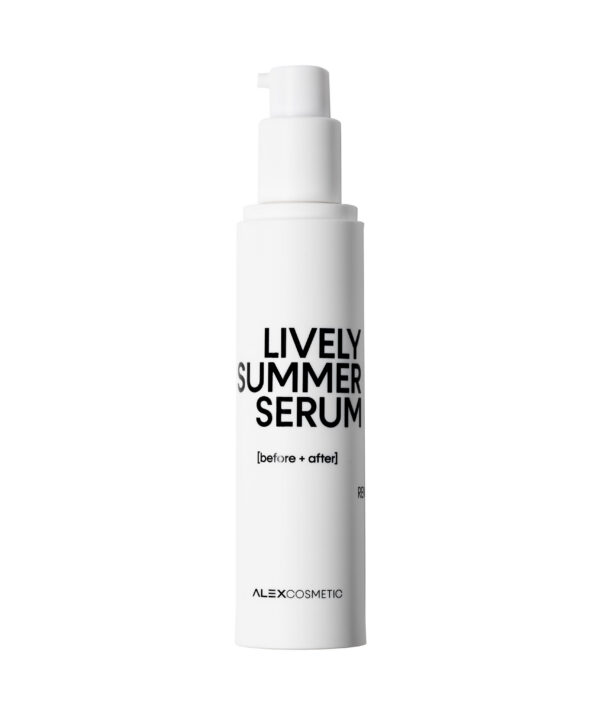 LIVELY SUMMER SERUM before + after 50ml
